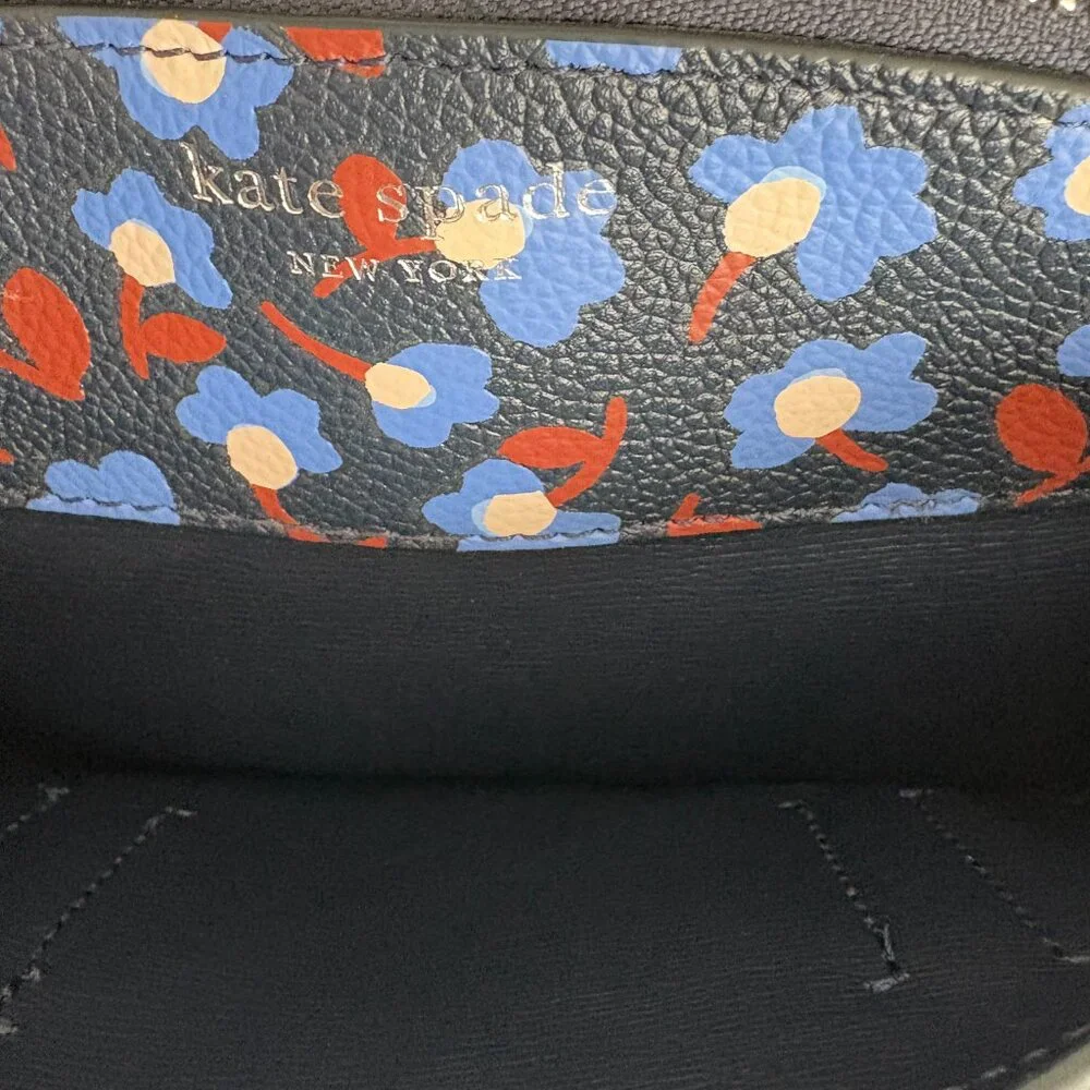 Kate Spade New York Margaux Party Floral Satchel Small Crossbody Quiet Luxury